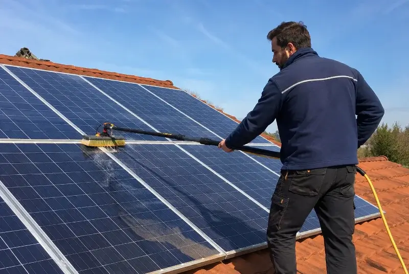 Nettoyage et entretien de panneaux solaires à Saint-Hilaire