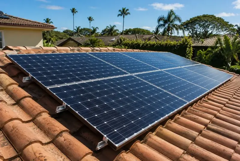 Installation de panneaux solaires à Saint-Hilaire